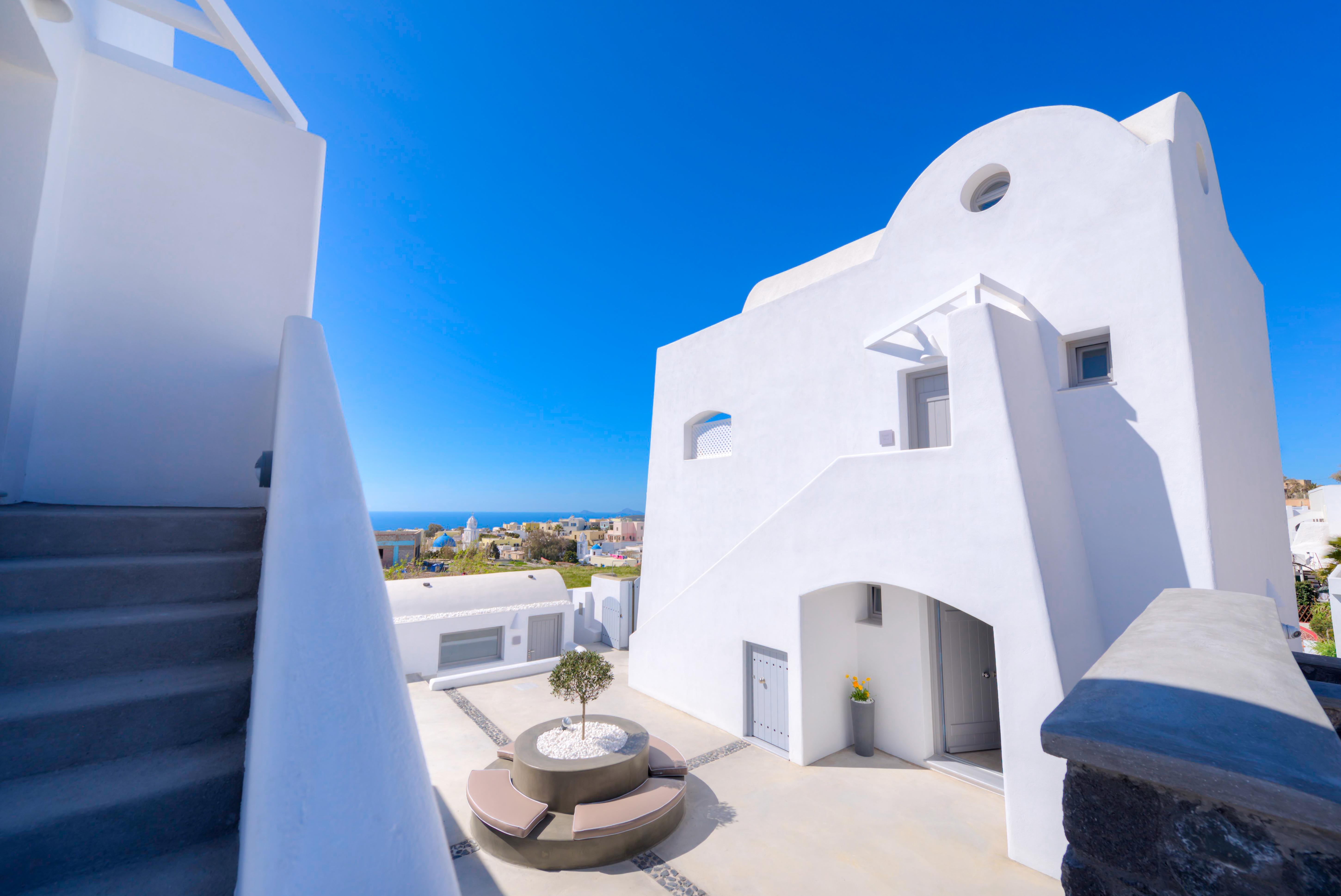White Harmony Suites Megalochori  Luaran gambar