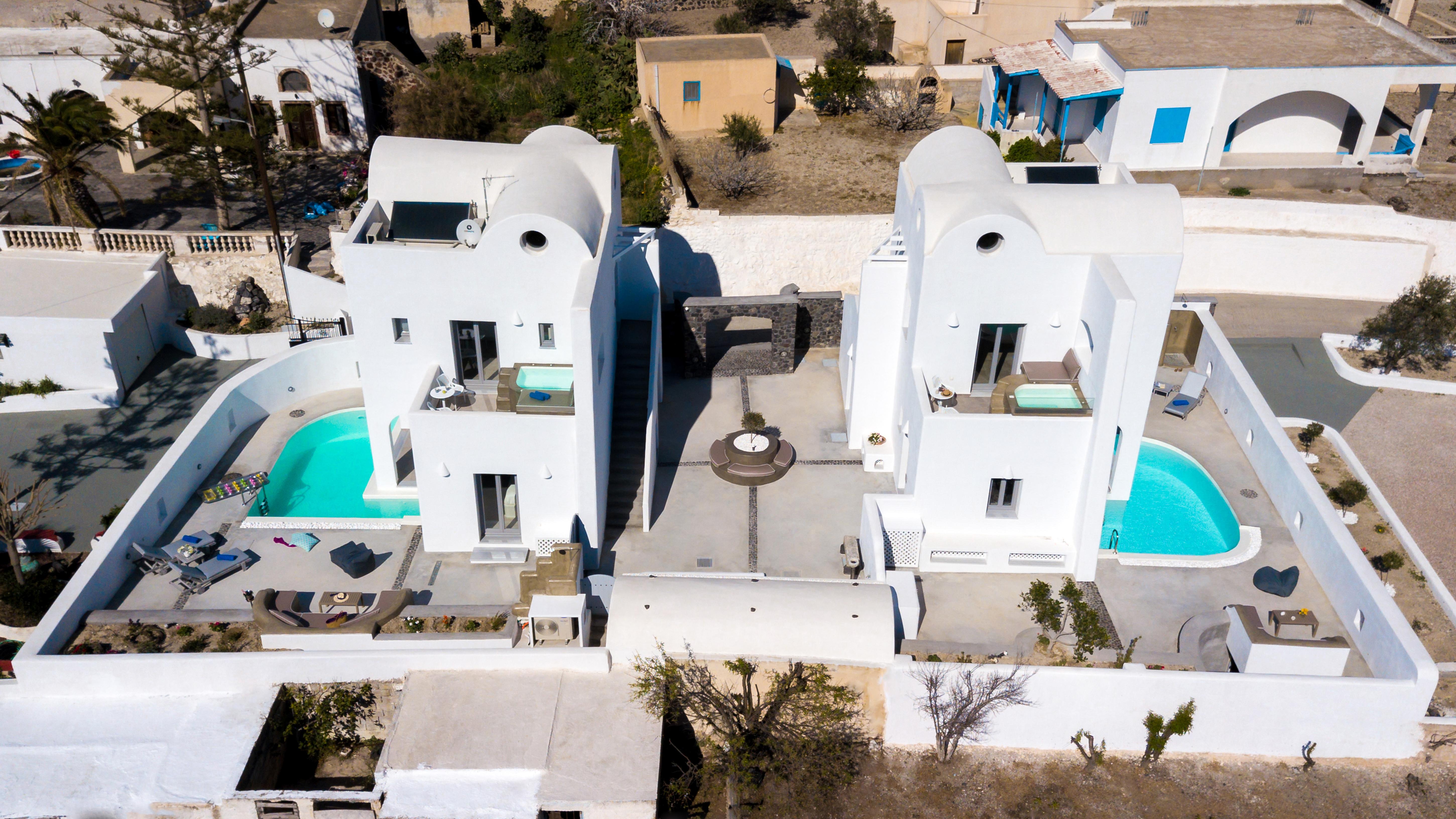 White Harmony Suites Megalochori  Luaran gambar