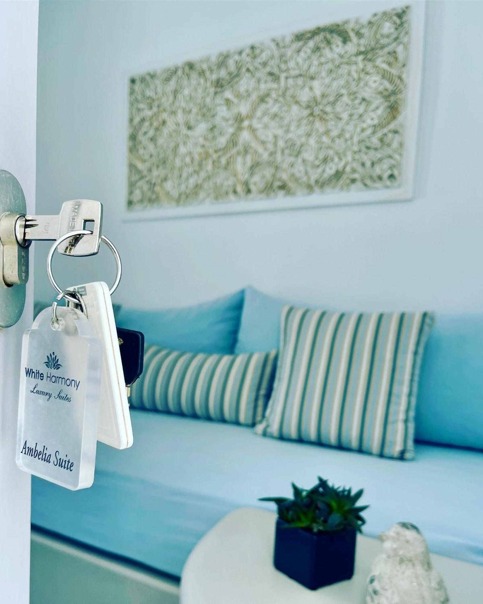 White Harmony Suites Megalochori  Luaran gambar